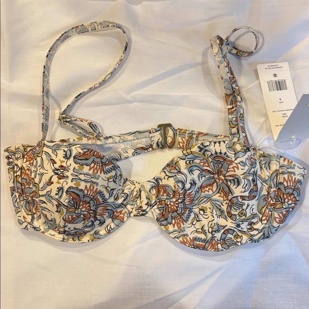 Tory Burch Printed Underwire Top